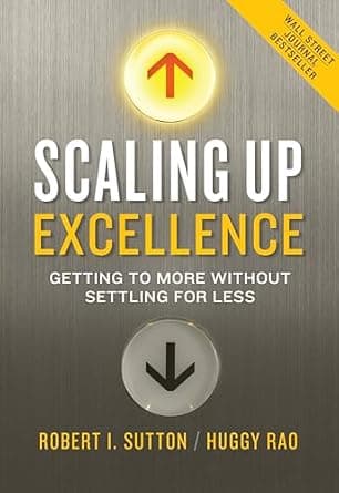Scaling Up Excellence book cover