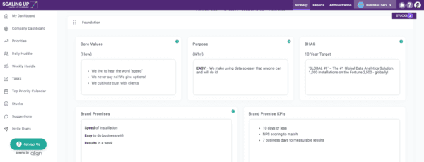 One Page Plan Tools