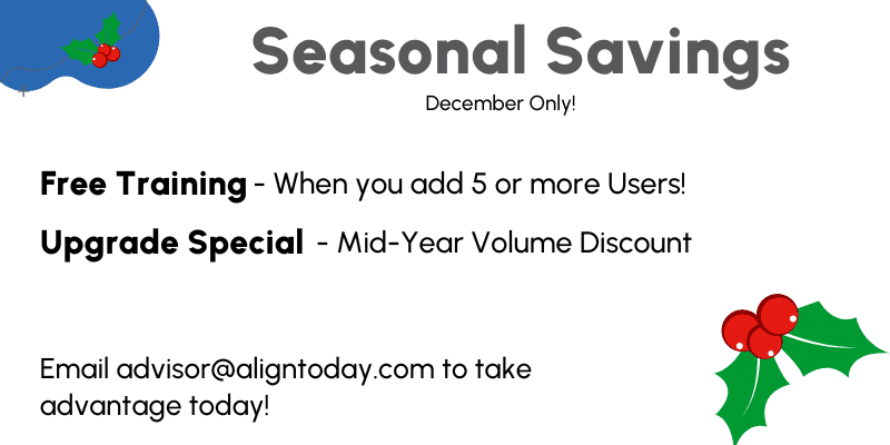 Seasonal Savings offer