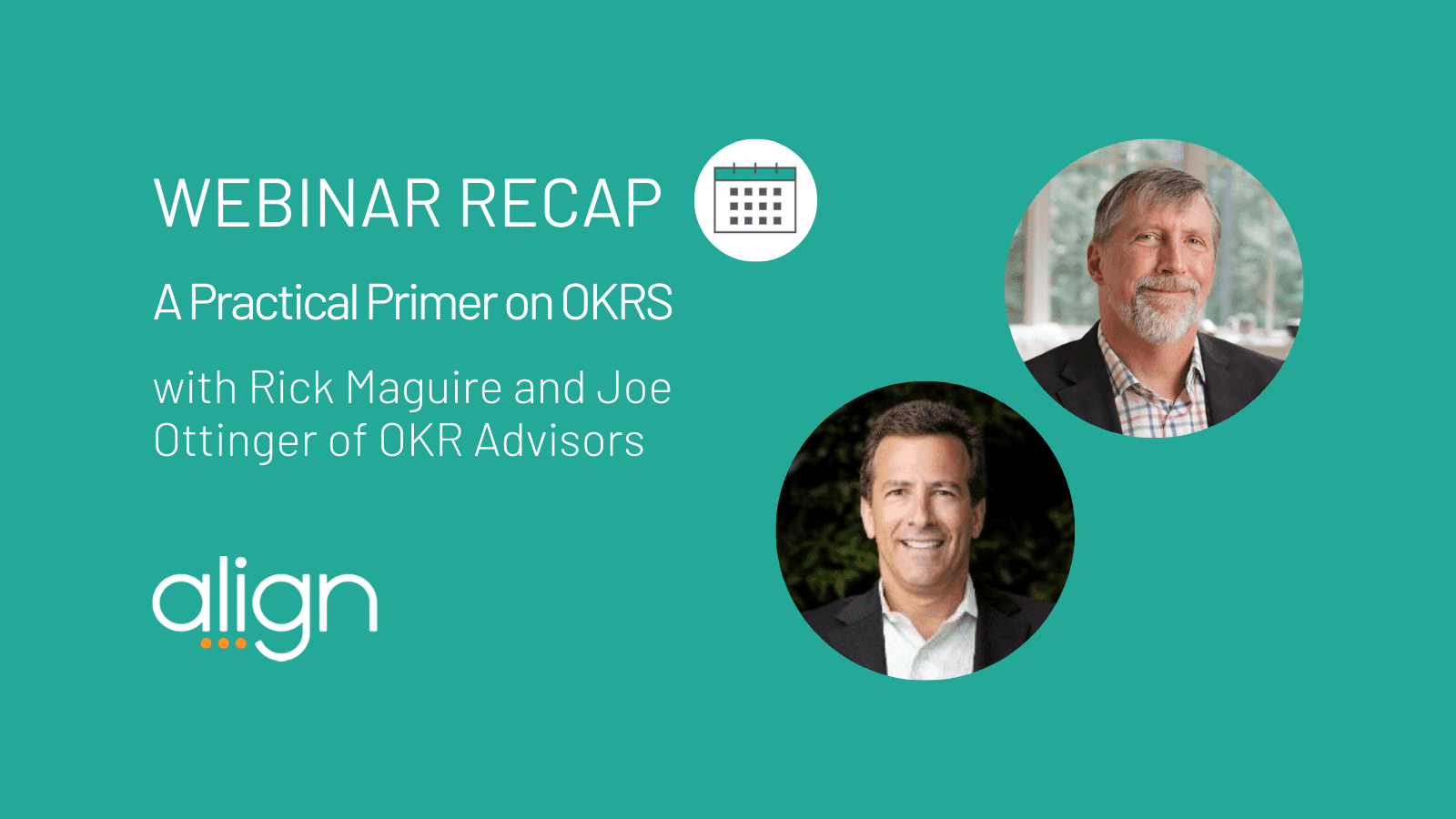 "A Practical Primer on OKRs" with OKR Advisors