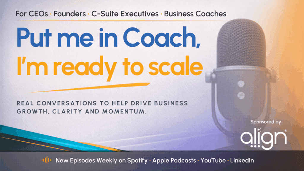 Put me in Coach, I'm ready to scale -- podcast cover