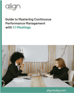 Guide to Mastering Performance Management with 1:1 Meetings