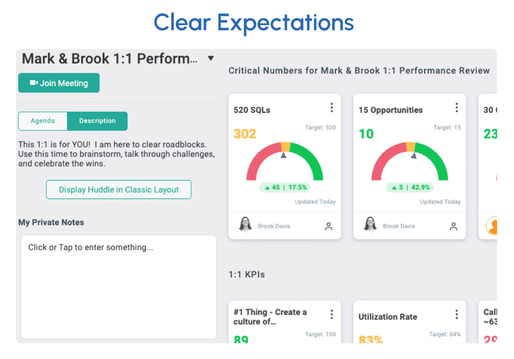 Clear Expectations in Align