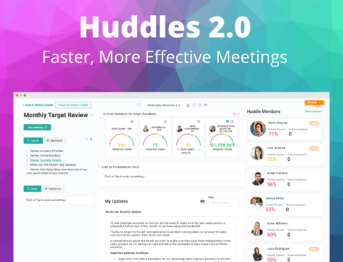 Meet the New Huddles 2.0
